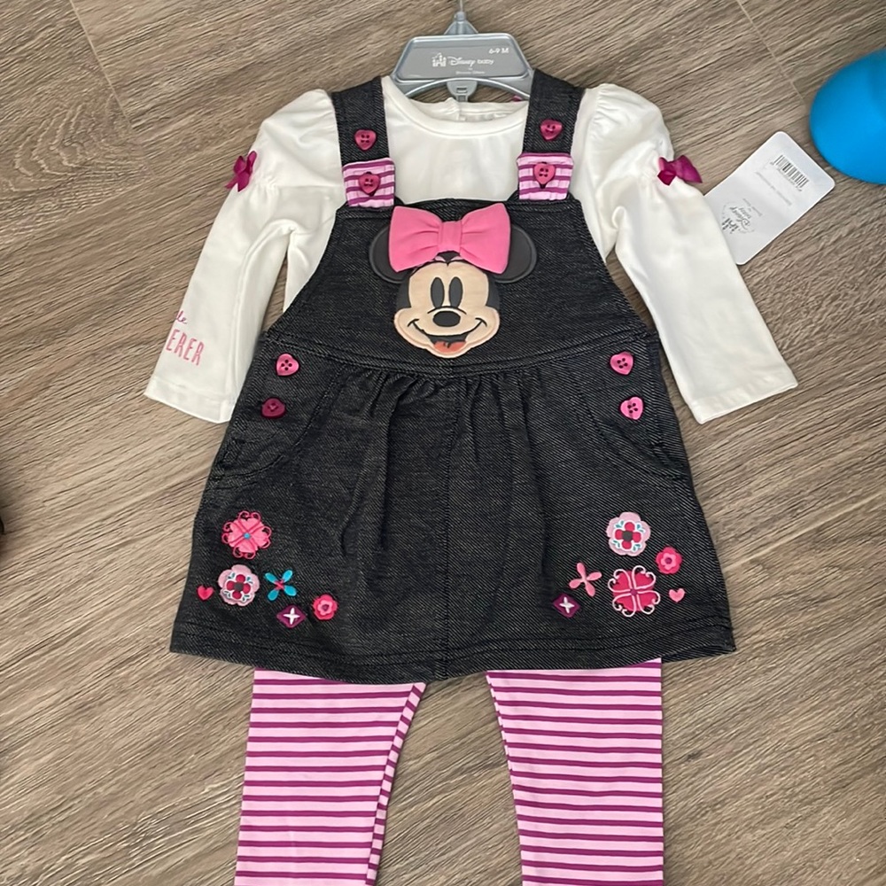 Minnie Mouse Overalls Dress